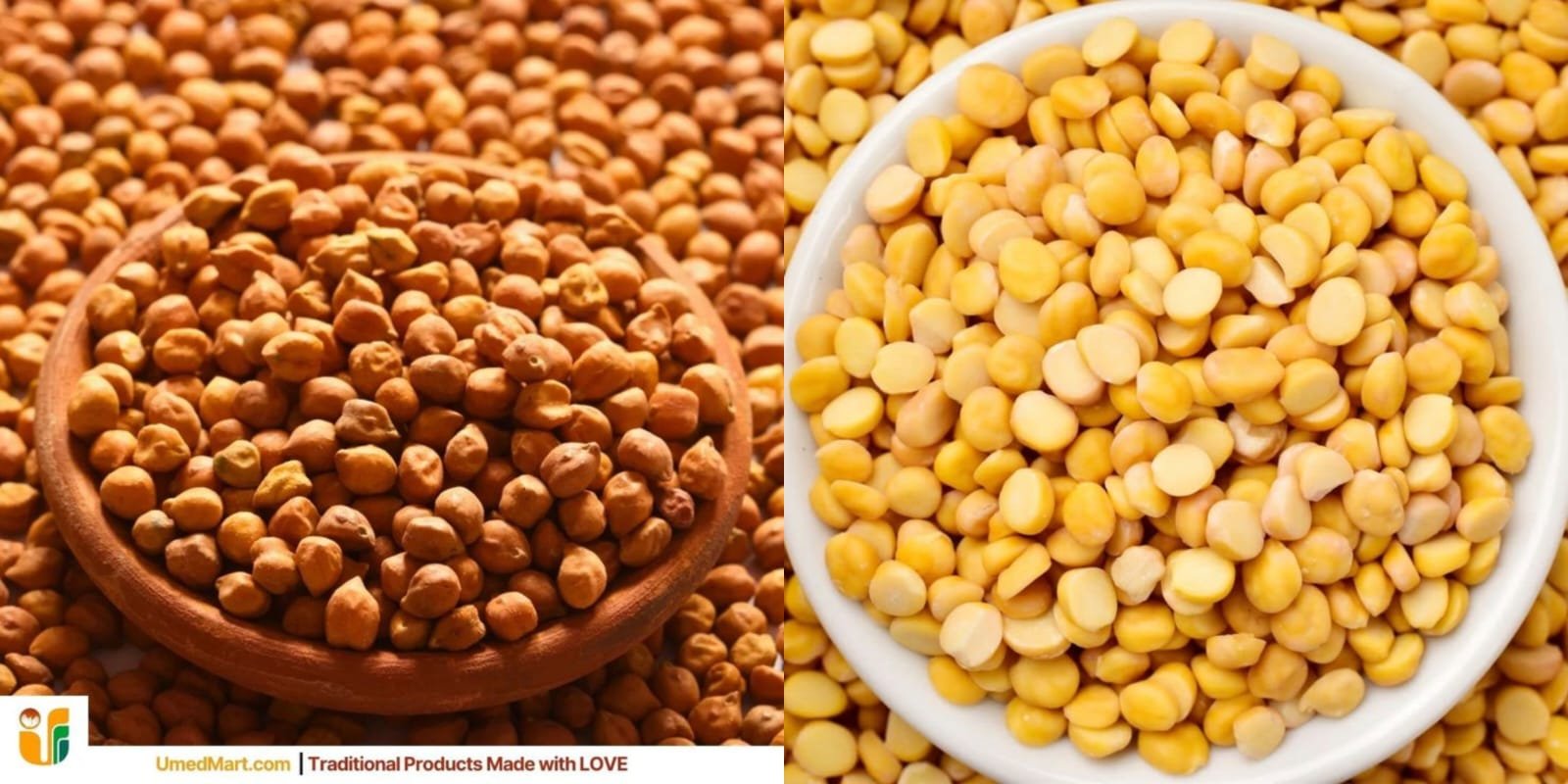 Chana and Chana Dal - Pulses / Dals Supplier India
